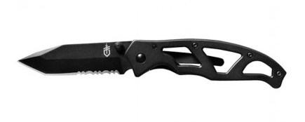 Gerber Paraframe Wellenschliff Tanto I Schwarz