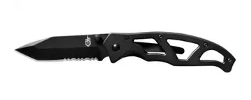 Gerber Paraframe Wellenschliff Tanto I Schwarz