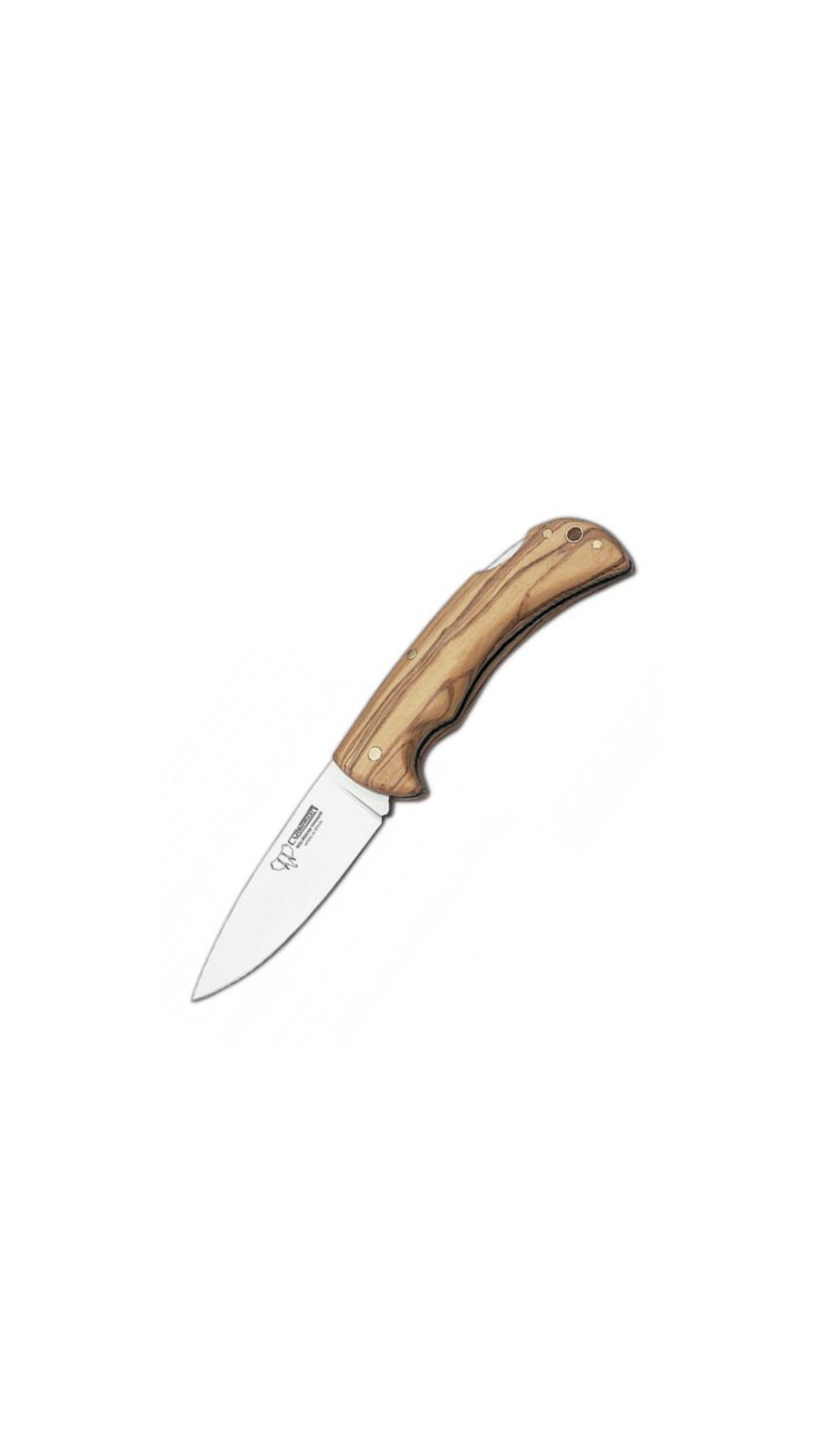 Cudeman Galatea Taschenmesser mit Olivenholz & Lederetui