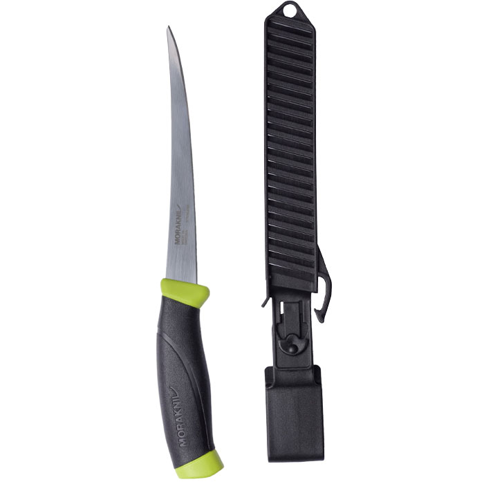 Morakniv Companion Fishing Filetiermesser 155 (S) – Limettengrün