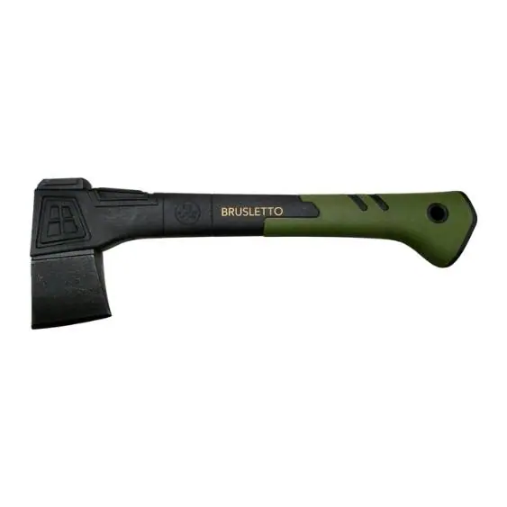 Brusletto Axt Kikut 360 mm Schwarz/Grün (L)