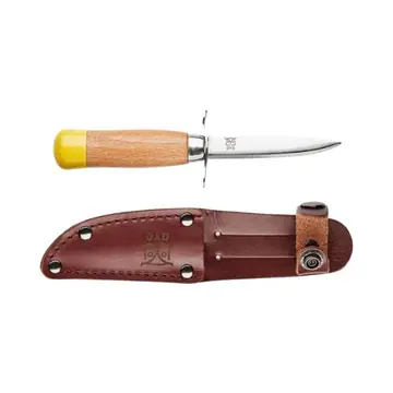 Øyo Scout Messer mit Scheide, Braun