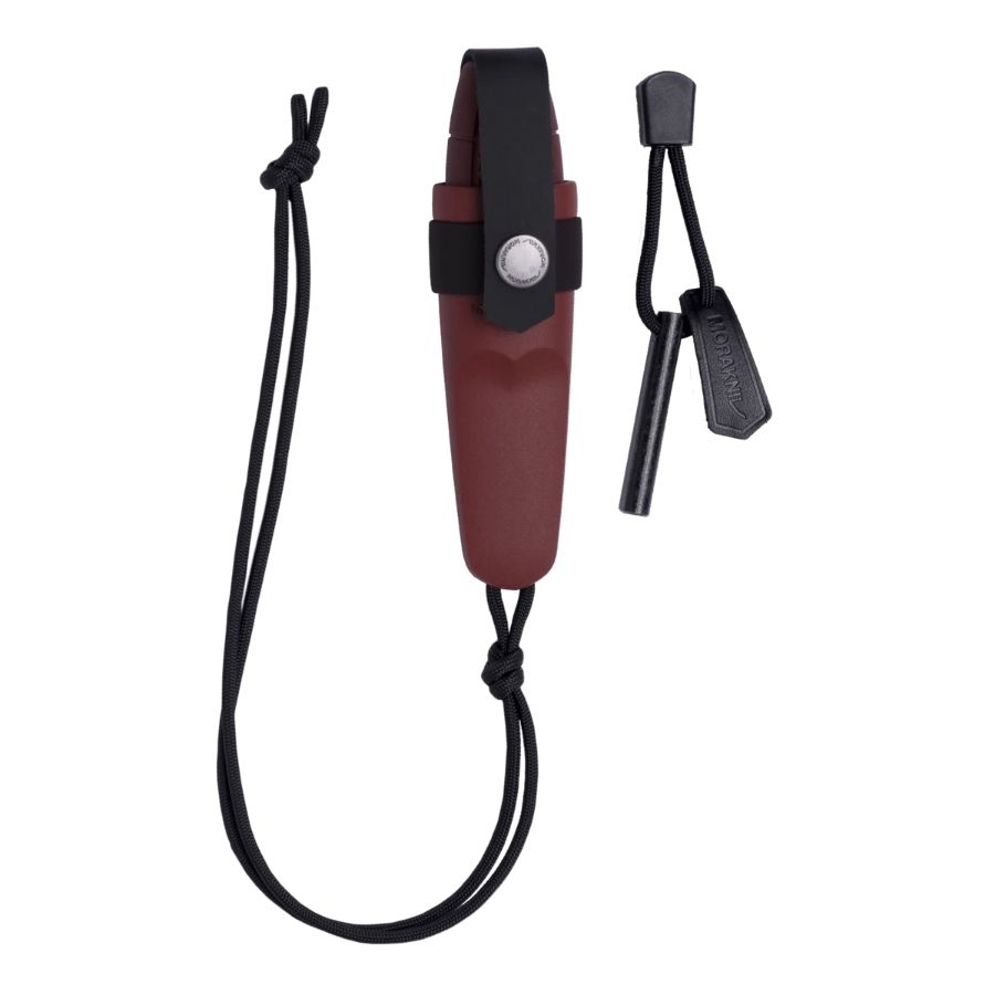 Morakniv Eldris mit Feuerstarter-Set (S) – Rot