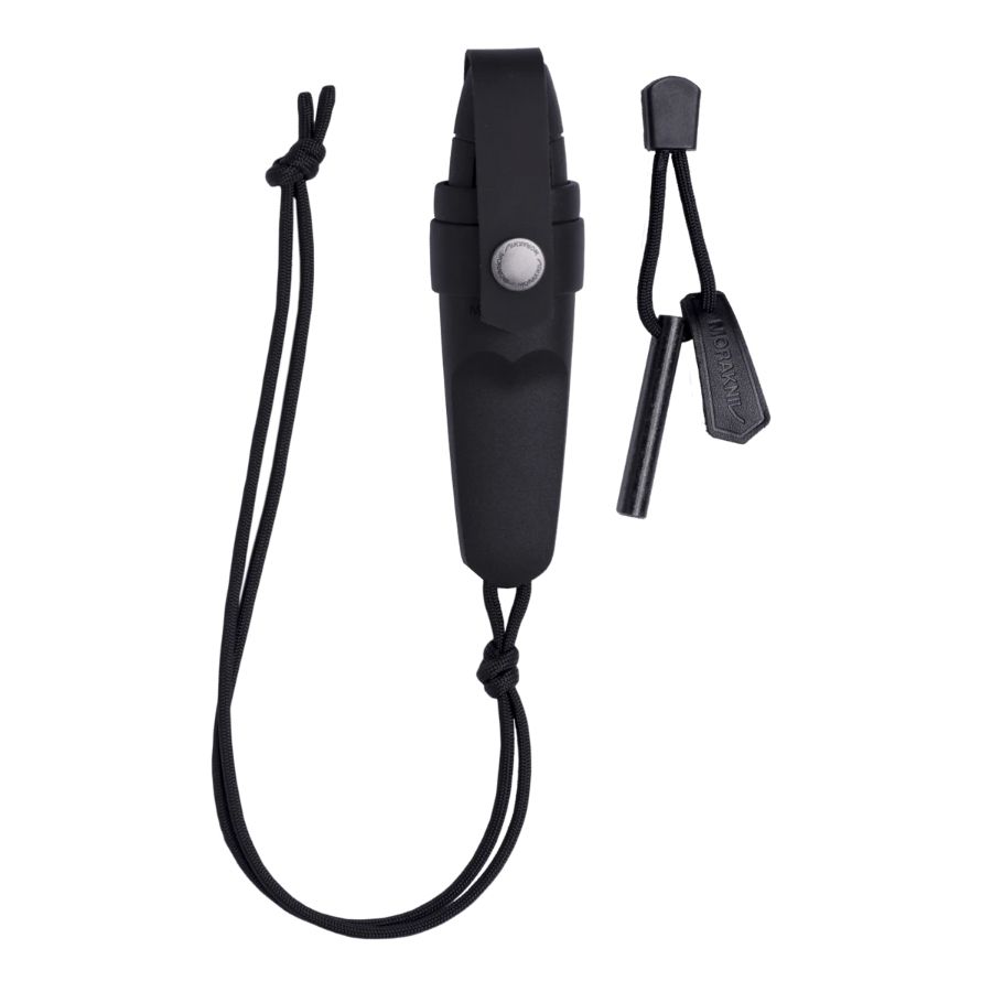 Morakniv Eldris mit Feuerstarter-Set (S) – Schwarz