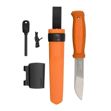 Morakniv Kansbol mit Survival-Kit (S) – Burnt Orange